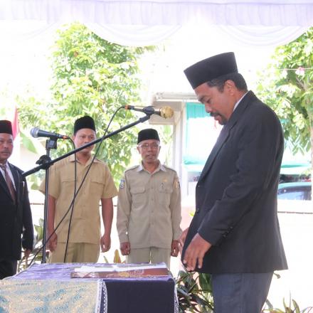 Album : Pengukuhan dan Pelantikan Perangkat Desa Santong